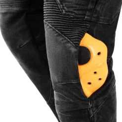 Jeansy motocyklowe SECA SQUARE II BLACK czarny