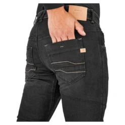 Jeansy motocyklowe SHIMA DEVON MEN BLACK czarny