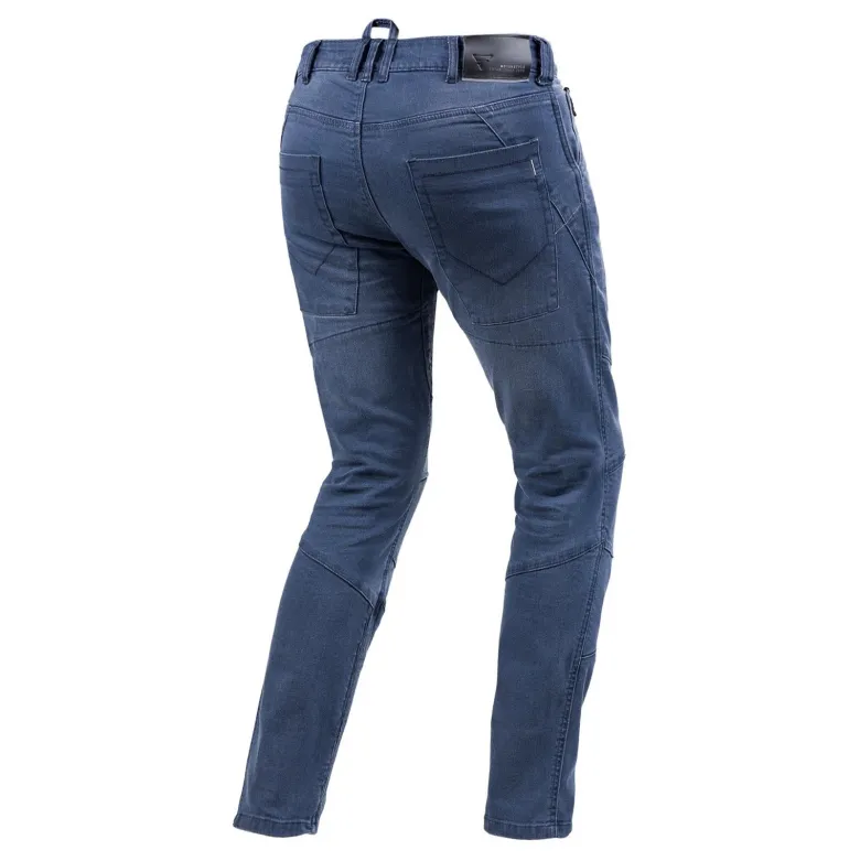 Jeansy motocyklowe SHIMA GHOST BLU niebieski