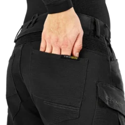 Jeansy motocyklowe SHIMA GIRO 3.0 BLACK czarny