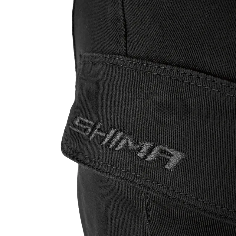 Jeansy motocyklowe SHIMA GIRO 3.0 BLACK czarny