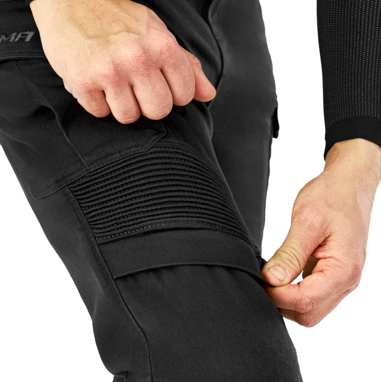 Jeansy motocyklowe SHIMA GIRO 3.0 BLACK czarny
