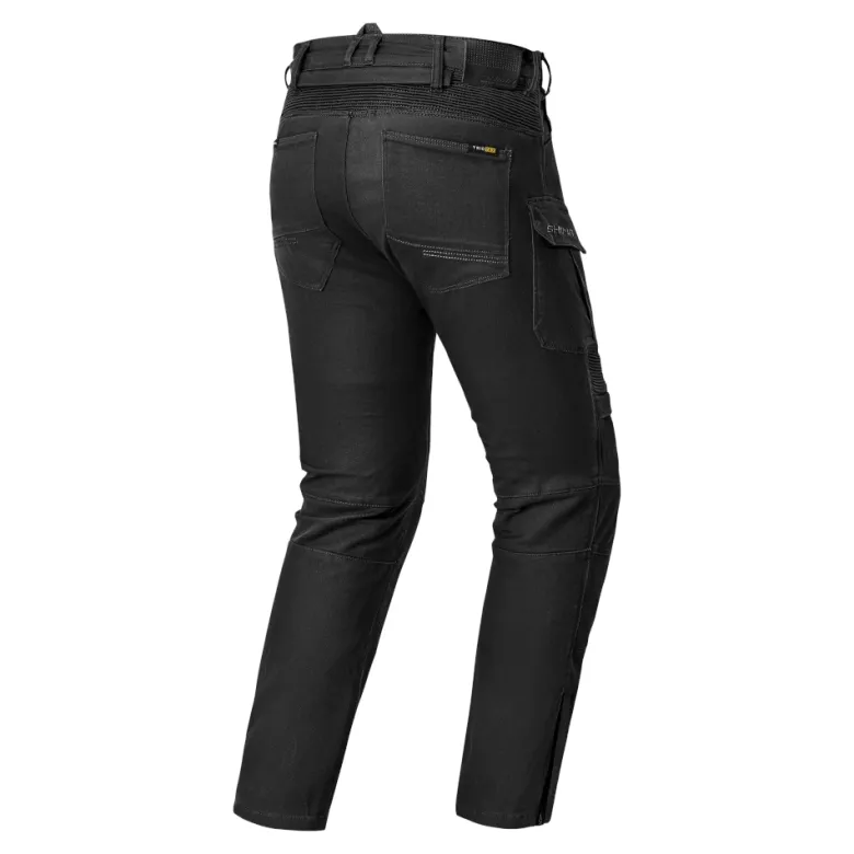 Jeansy motocyklowe SHIMA GIRO 3.0 BLACK czarny