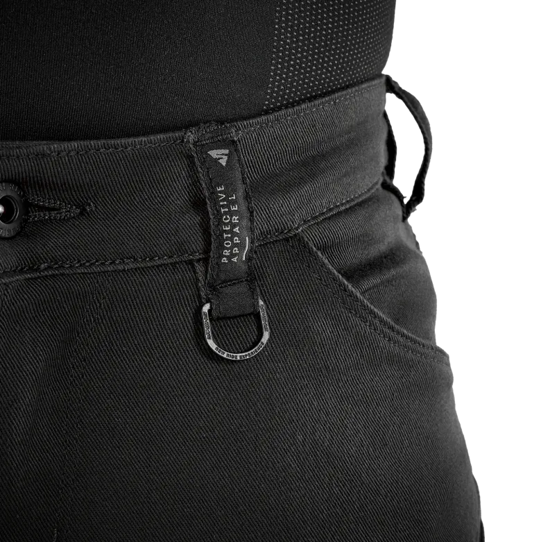 Jeansy motocyklowe SHIMA GIRO 3.0 BLACK czarny