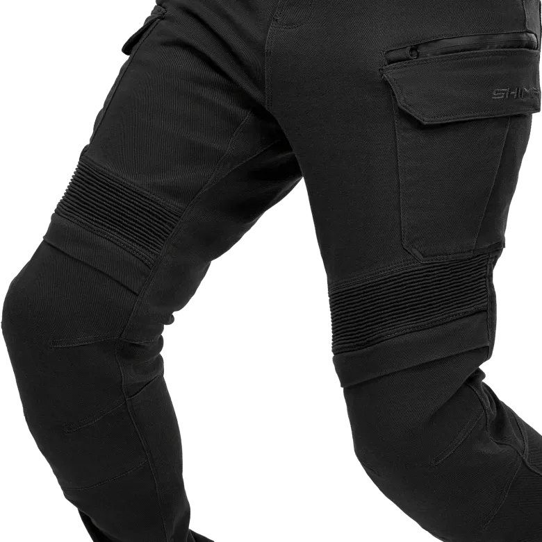 Jeansy motocyklowe SHIMA GIRO 3.0 BLACK czarny
