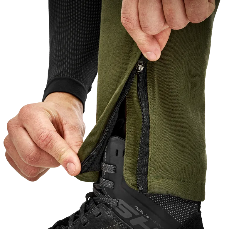Jeansy motocyklowe SHIMA GIRO 3.0 KHAKI zielony