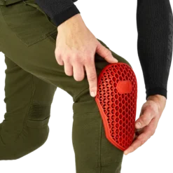 Jeansy motocyklowe SHIMA GIRO 3.0 KHAKI zielony