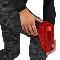 Jeansy motocyklowe SHIMA GIRO 3.0 CAMO szary czarny