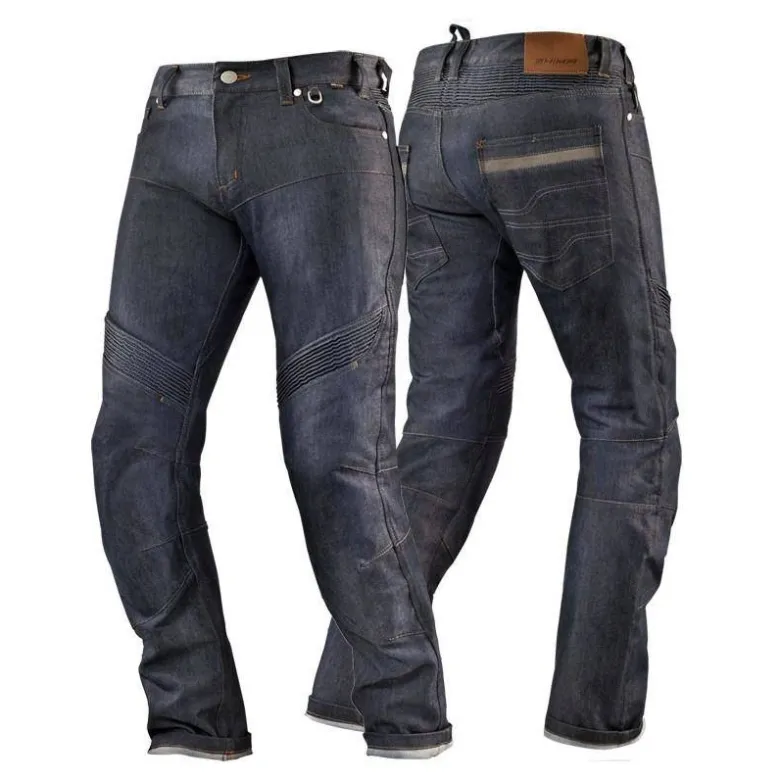 Jeansy motocyklowe SHIMA GRAVITY BLUE granatowy