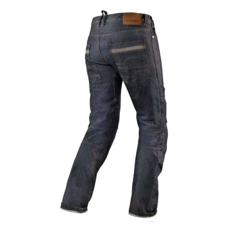 Jeansy motocyklowe SHIMA GRAVITY BLUE granatowy