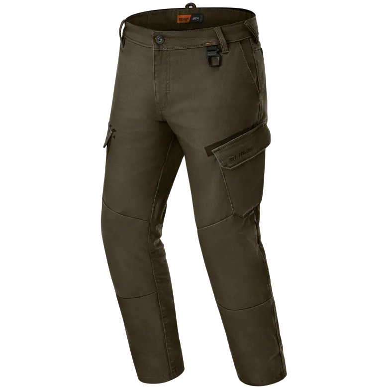 Jeansy motocyklowe SHIMA RECON GREEN zielony