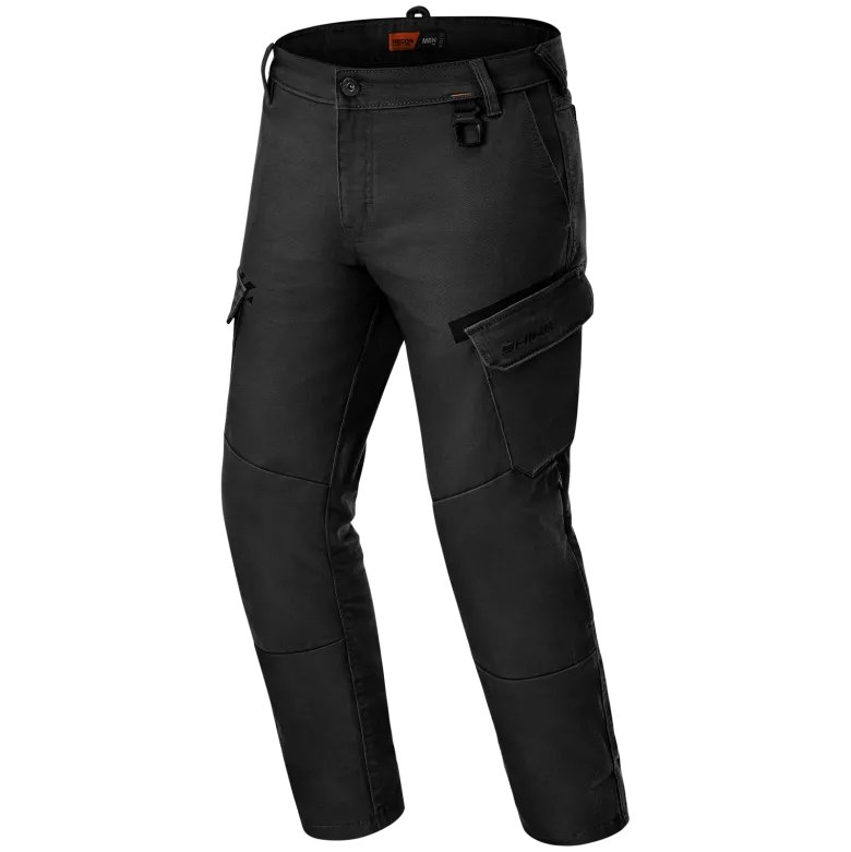 Jeansy motocyklowe SHIMA RECON BLACK czarny