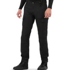 Jeansy motocyklowe SHIMA RECON BLACK czarny