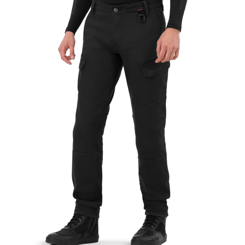 Jeansy motocyklowe SHIMA RECON BLACK czarny