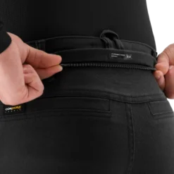 Jeansy motocyklowe SHIMA RECON BLACK czarny