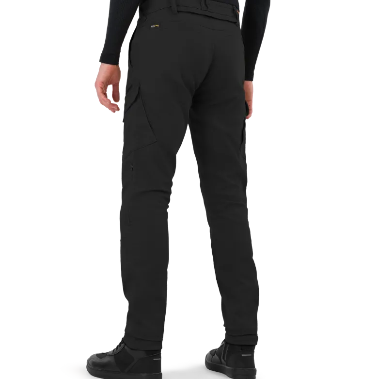Jeansy motocyklowe SHIMA RECON BLACK czarny