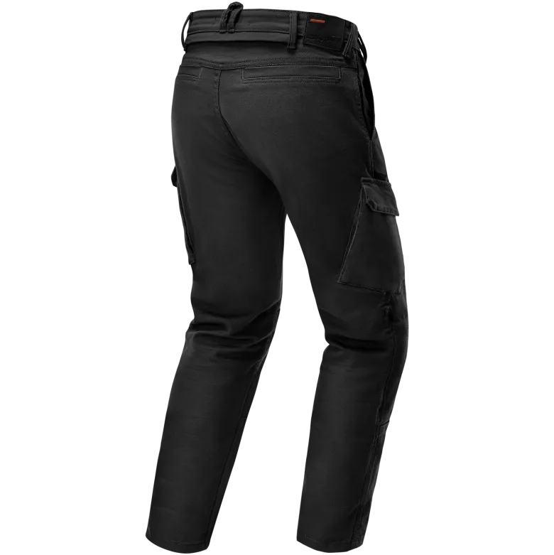 Jeansy motocyklowe SHIMA RECON BLACK czarny
