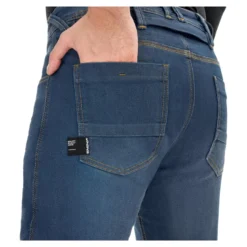 Jeansy motocyklowe SHIMA RIDGE BLUE niebieski