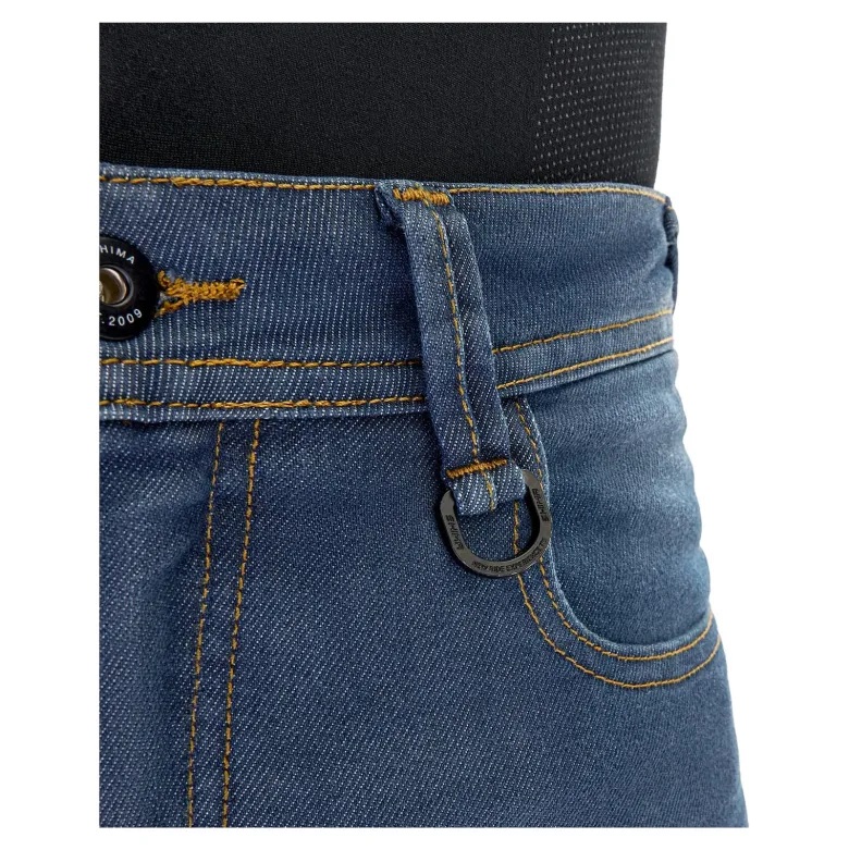 Jeansy motocyklowe SHIMA RIDGE BLUE niebieski