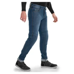 Jeansy motocyklowe SHIMA RIDGE BLUE niebieski