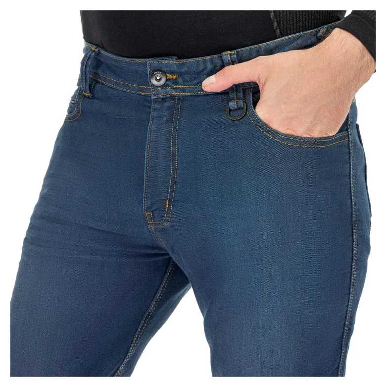 Jeansy motocyklowe SHIMA RIDGE BLUE niebieski