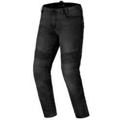 Jeansy motocyklowe SHIMA ZENITH BLACK czarny