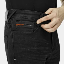 Jeansy motocyklowe SHIMA ZENITH BLACK czarny