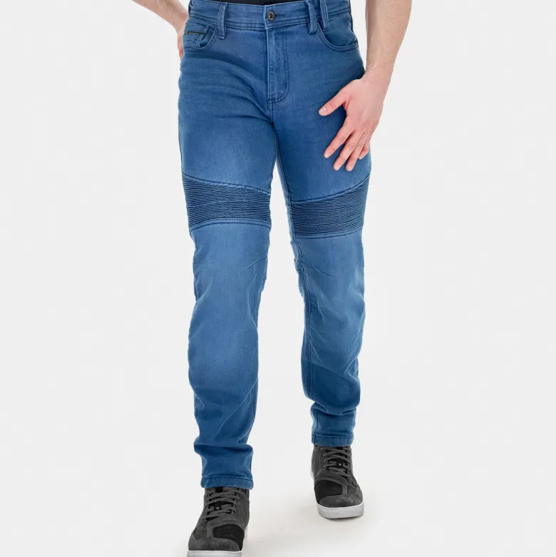 Jeansy motocyklowe SHIMA ZENITH BLUE niebieski