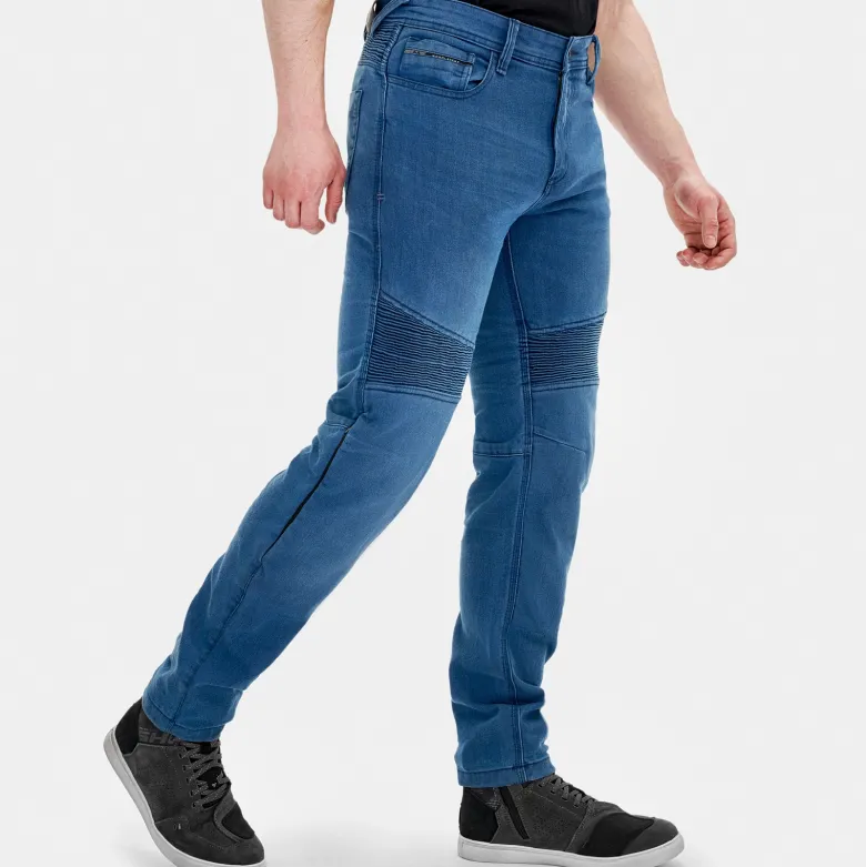 Jeansy motocyklowe SHIMA ZENITH BLUE niebieski