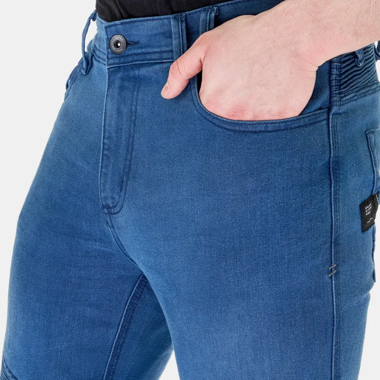 Jeansy motocyklowe SHIMA ZENITH BLUE niebieski