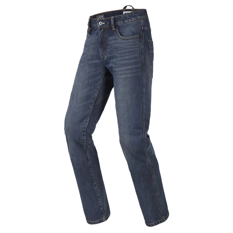 Jeansy motocyklowe SPIDI J&DYNEEMA EVO BLUE DARK USED niebieski