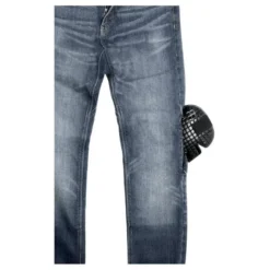 Jeansy motocyklowe SPIDI J-TRACKER LONG DARK BLUE granatowy niebieski