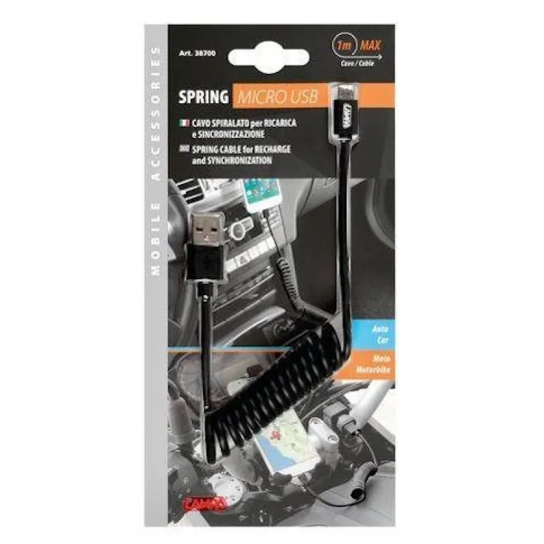 Kabel LAMPA MICRO USB 100cm