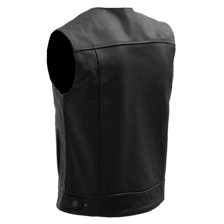 Kamizelka skórzana BROGER BLADE BLACK czarny