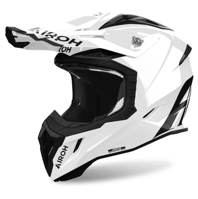 Kask cross AIROH AVIATOR ACE 2 COLOR WHITE GLOSS biały