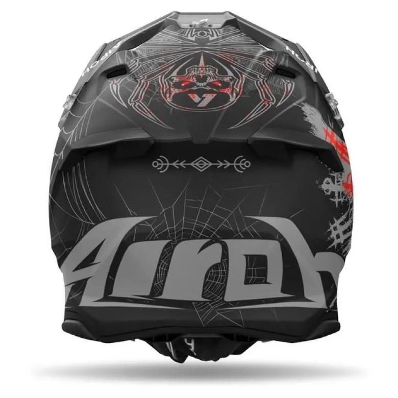 Kask cross AIROH TWIST 3 ARCADE MATT czarny szary
