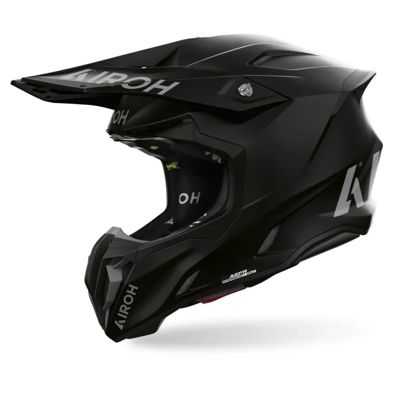 Kask cross AIROH TWIST 3 COLOR BLACK MATT czarny mat