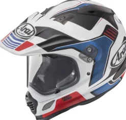 Kask cross ARAI TOUR-X4 VISION RED biały niebieski czerwony czarny