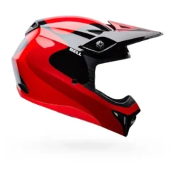Kask cross BELL MX-10 MIPS WAVE RED BLACK czerwony czarny