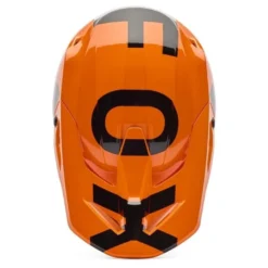 Kask cross dziecięcy FOX JUNIOR V1 SHIELD FLUO ORANGE pomarańczowy fluo czarny