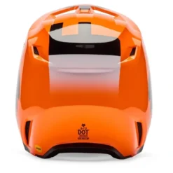 Kask cross dziecięcy FOX JUNIOR V1 SHIELD FLUO ORANGE pomarańczowy fluo czarny