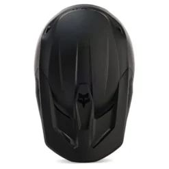 Kask cross dziecięcy FOX JUNIOR V1 SOLID BLACK MATT czarny mat