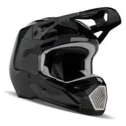 Kask cross dziecięcy FOX JUNIOR V1 BNKR BLACK CAMO czarny szary