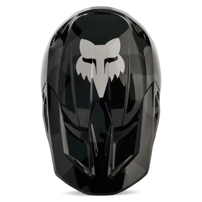 Kask cross FOX V1 BNKR BLACK CAMO czarny szary
