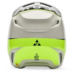 Kask cross FOX V1 COLLECT GREY/YELLOW szary żółty fluo