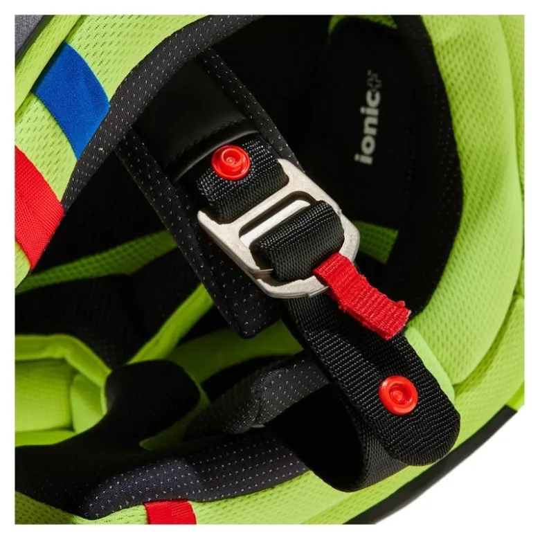 Kask cross FOX V3 REVISE RED/YELLOW żółty fluo czerwony czarny