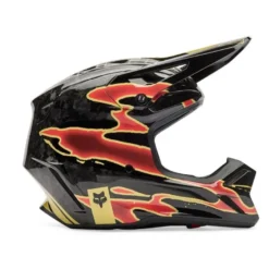 Kask cross FOX V3 RS INNING BLACK czarny