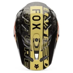 Kask cross FOX V3 RS INNING BLACK czarny