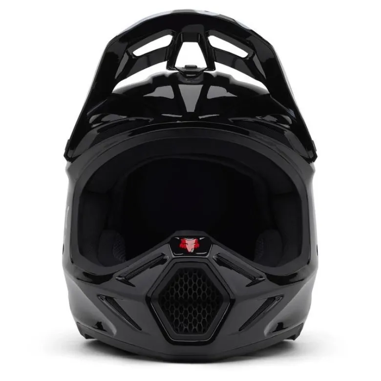 Kask cross FOX V3 SEVENTY4 BLACK czarny