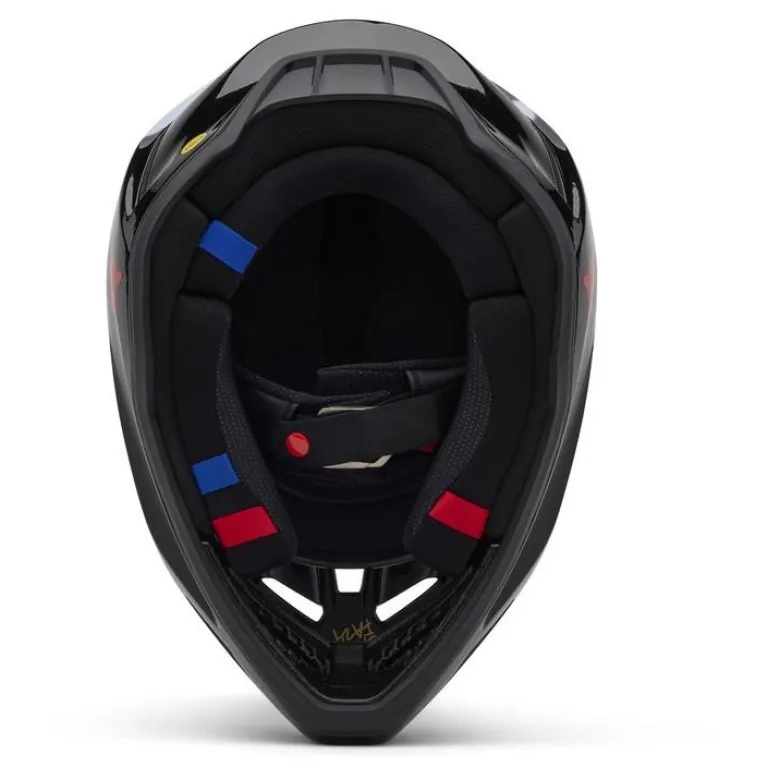 Kask cross FOX V3 SEVENTY4 BLACK czarny